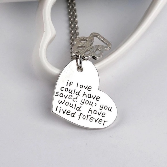 🌺 Paw & Poem Necklace - Picture 4 of 5